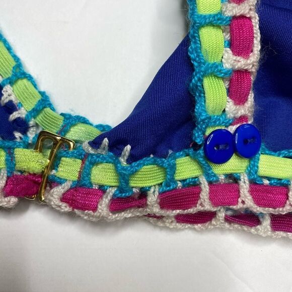 Designer Tie Dye Bikini‎ Top - Picture 5 of 6